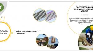Construcción con madera Cesefor Empleaverde Jornadas madera País Vasco y Madrid