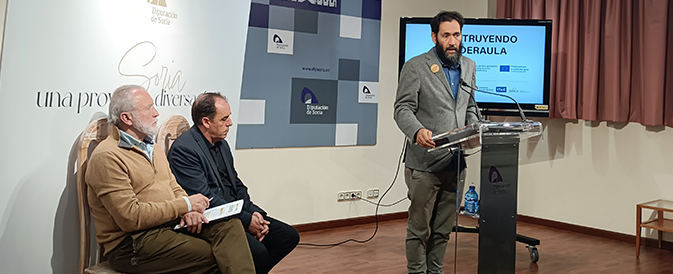 Presentacion de Construyendo Maderaula en Diputación de Soria