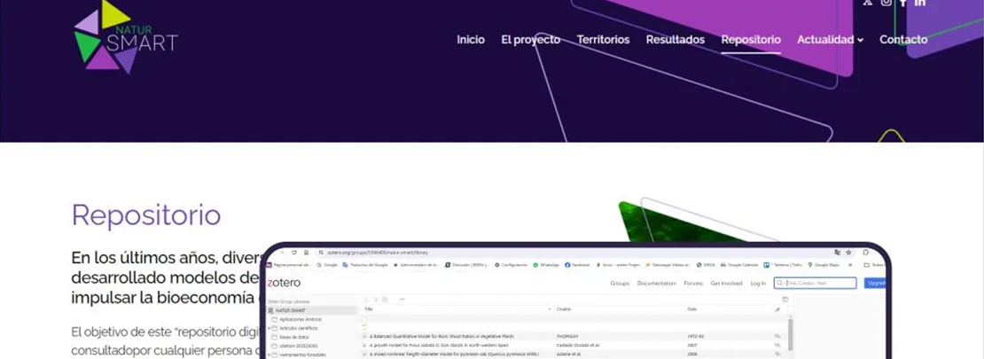 Repositorio de modelos agroforestales del proyecto Natur Smart